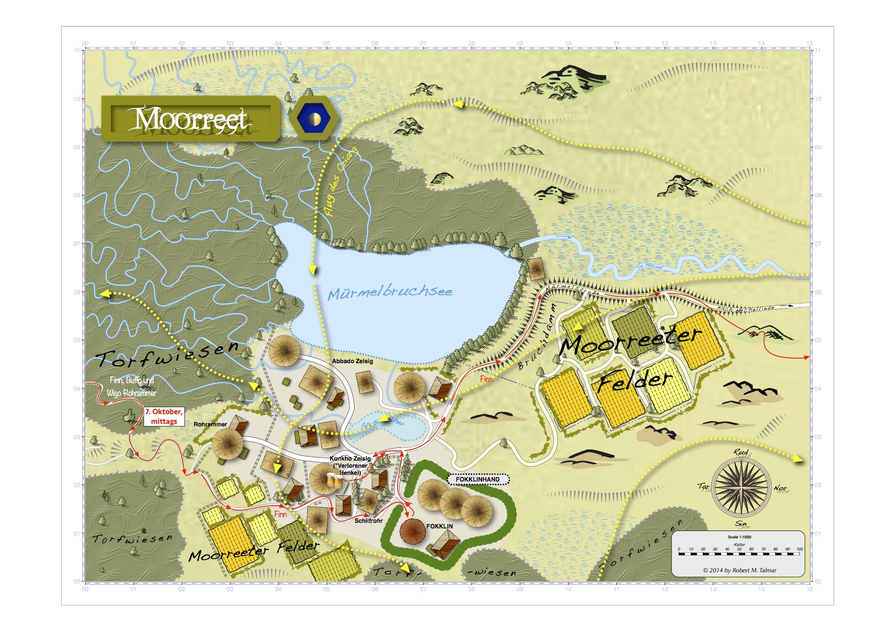 Karte 12 – Moorreet