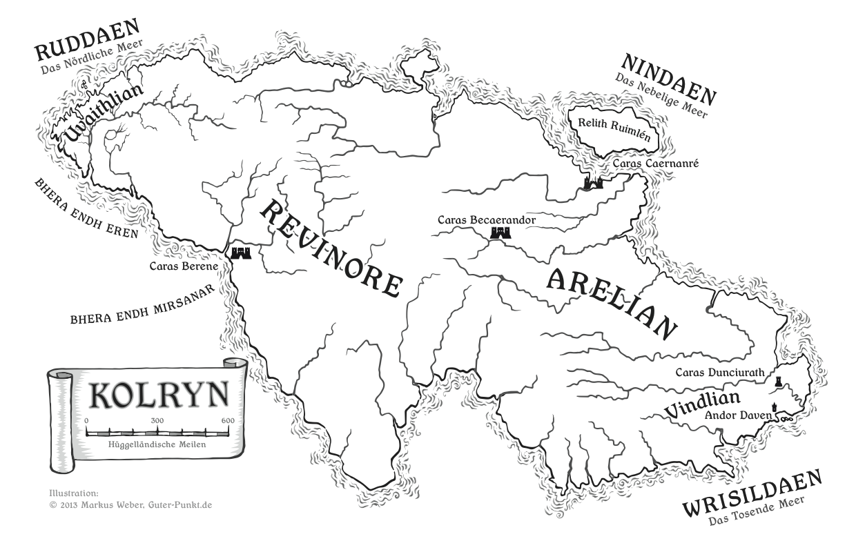 Karte von Kolryn